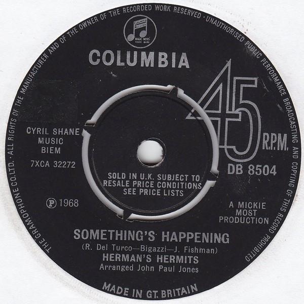 Herman's Hermits - Something's Happening 