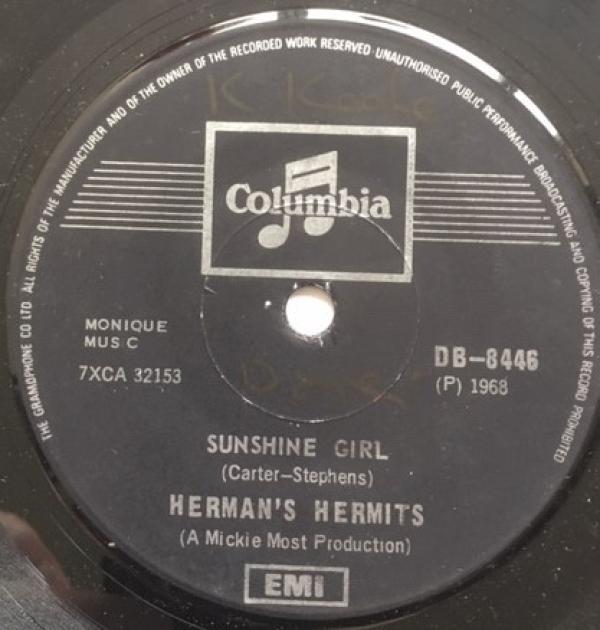 Herman's Hermits - Sunshine Girl
