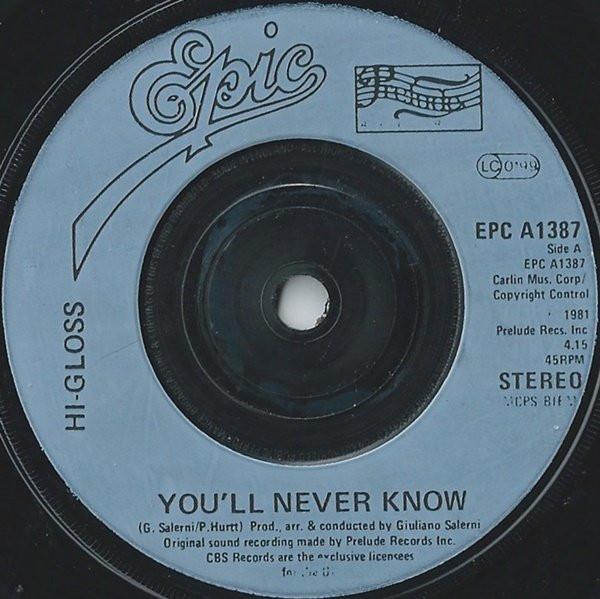 Hi-Gloss - You'll Never Know