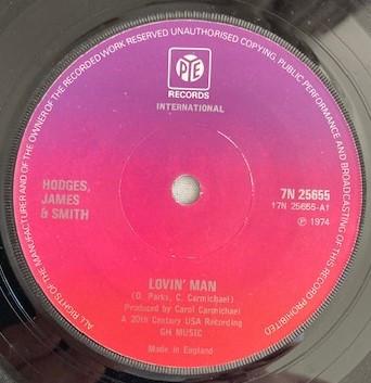 Hodges, James And Smith - Lovin' Man