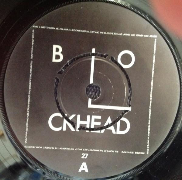 Ian Dury And The Blockheads - What A Waste!