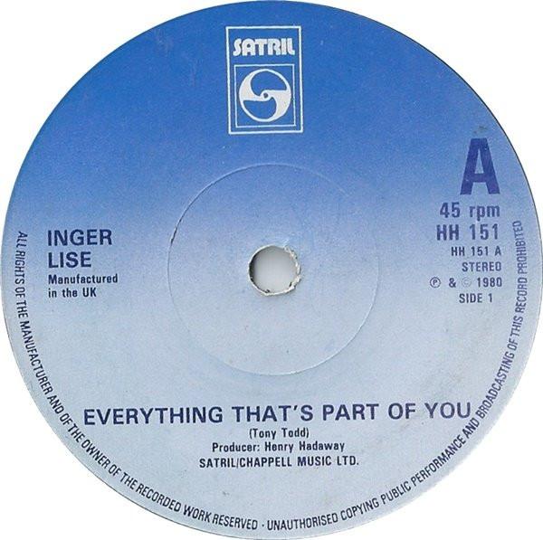 Inger Lise Rypdal - Everything That's Part Of You