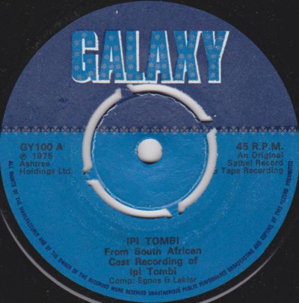 Ipi-Tombi - From South African Cast Recording Of Ipi Tombi