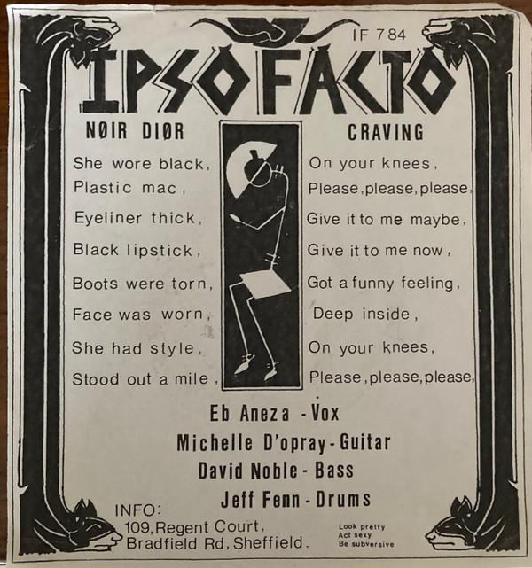 Ipso Facto (2) - Noir Dior / Craving