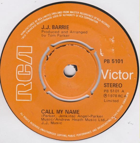 J. J. Barrie - Call My Name