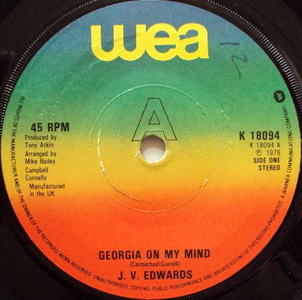 J. Vincent Edwards - Georgia On My Mind
