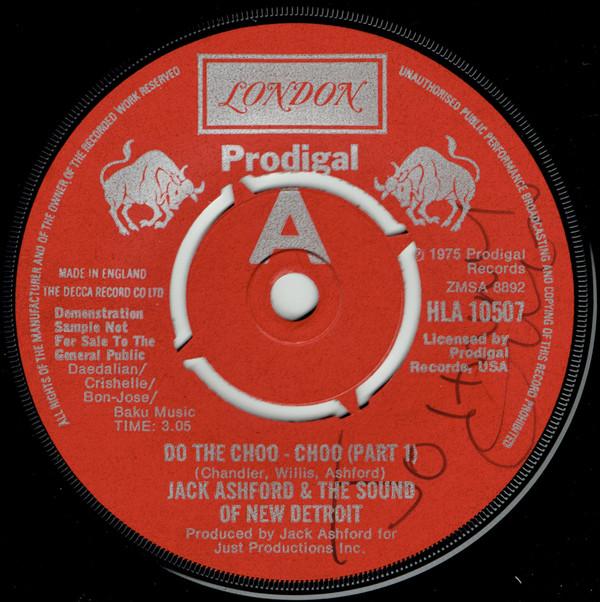 Jack Ashford, The Sound Of New Detroit - Do The Choo-Choo