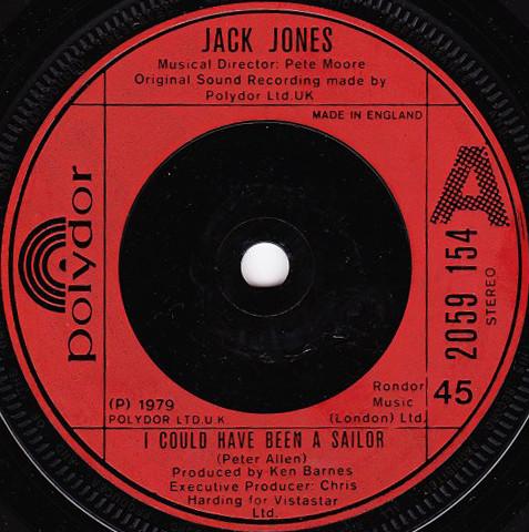 Jack Jones - I Could Have Been A Sailor