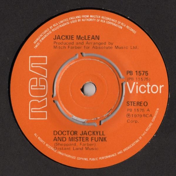 Jackie McLean - Doctor Jackyll And Mister Funk