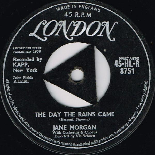 Jane Morgan - The Day The Rains Came