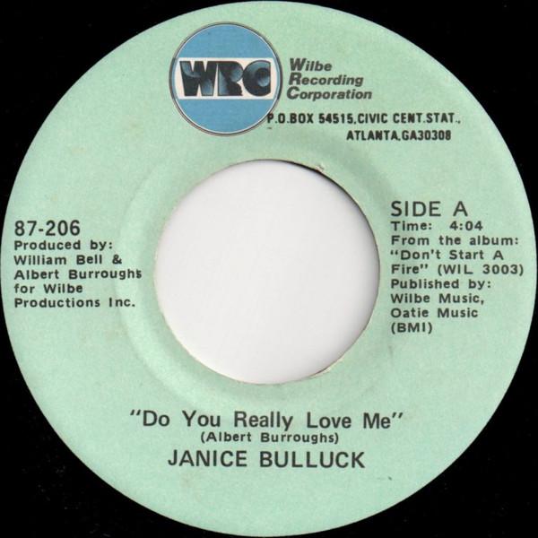 Janice Bullock - Do You Really Love Me