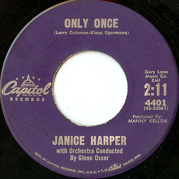 Janice Harper - Only Once