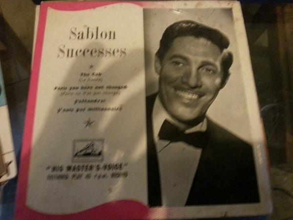 Jean Sablon - Sablon Successes