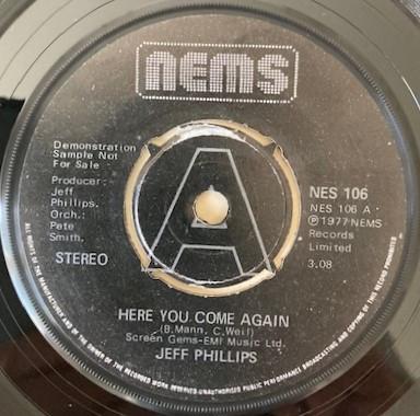 Jeff Phillips  - Here You Come Again - Lone Dancer