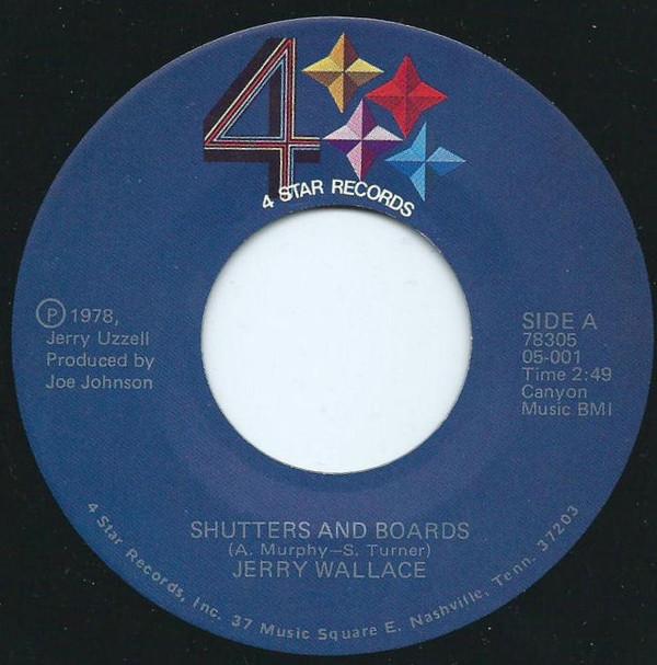 Jerry Wallace - Shutters And Boards
