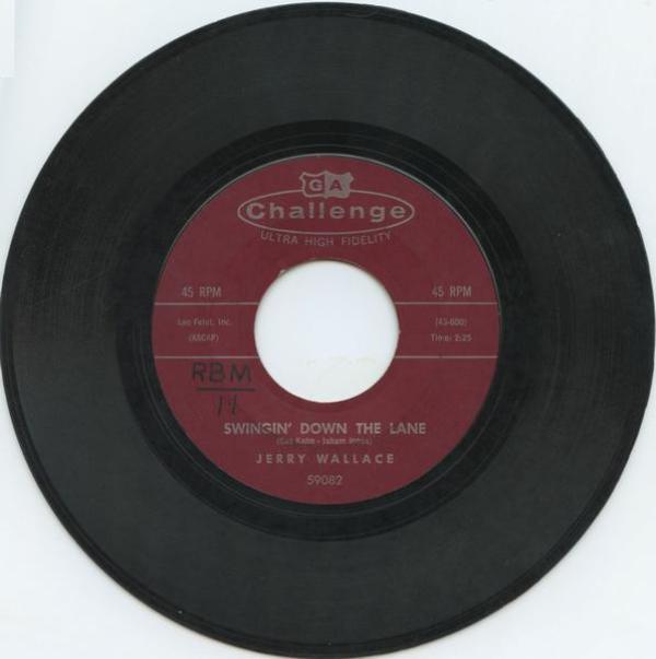 Jerry Wallace - Swingin' Down The Lane