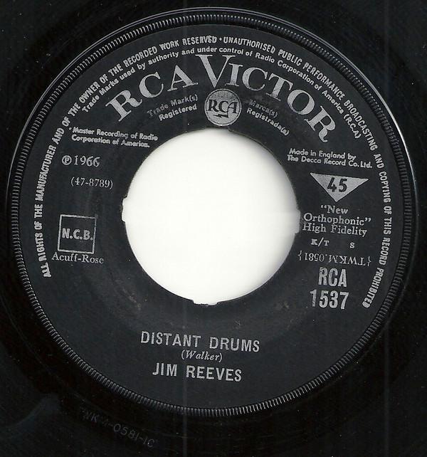 Jim Reeves - Distant Drums / Old Tige