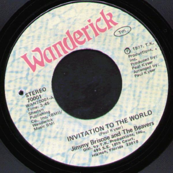 Jimmy Briscoe And The Beavers - Invitation To The World / Ain't Nothing New Under The Sun