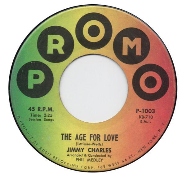 Jimmy Charles - The Age For Love / Follow The Swallow