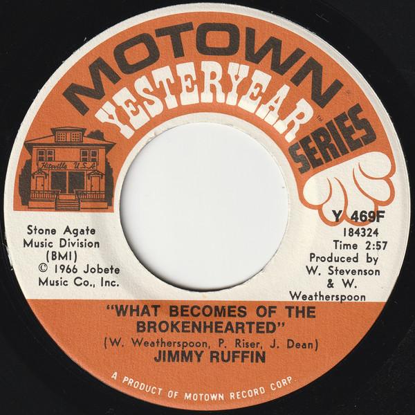 Jimmy Ruffin - What Becomes Of The Brokenhearted / I've Passed This Way Before