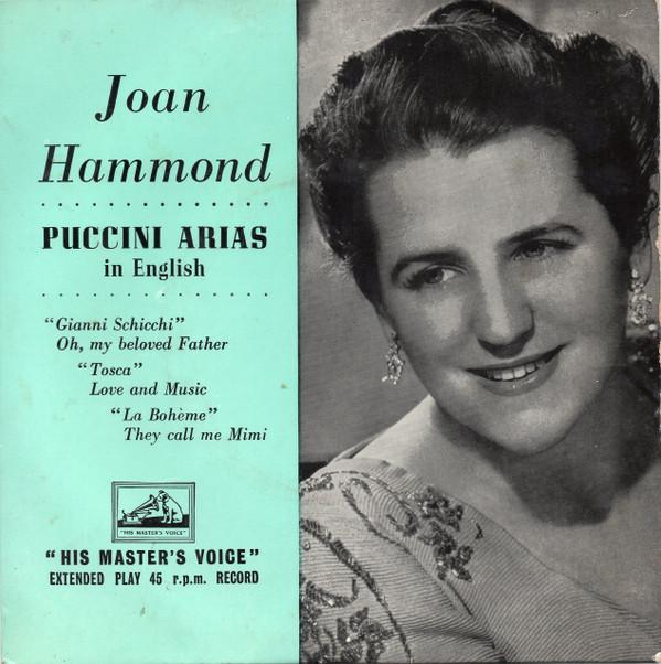 Joan Hammond - Puccini Arias In English