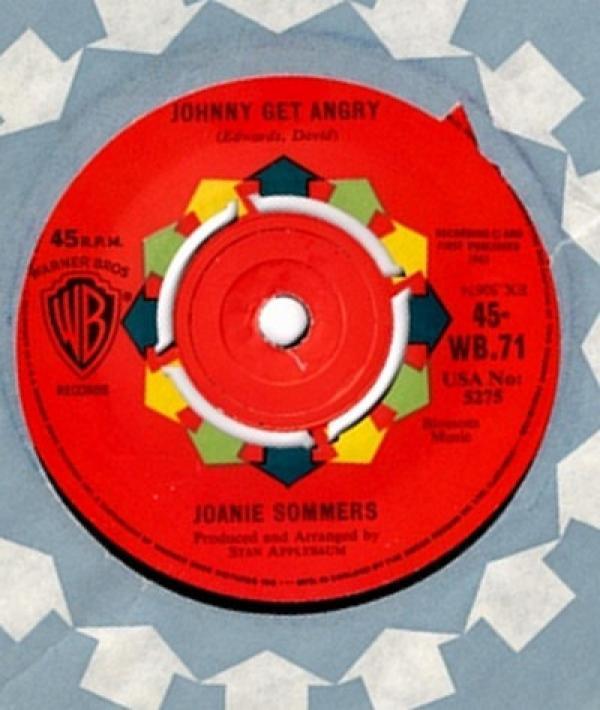 Joanie Sommers - Johnny Get Angry / Theme From A Summer Place