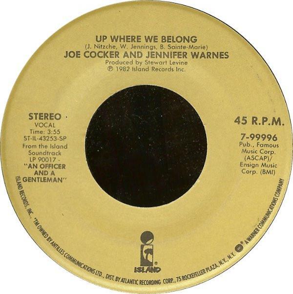 Joe Cocker, Jennifer Warnes - Up Where We Belong / Sweet Li'l Woman