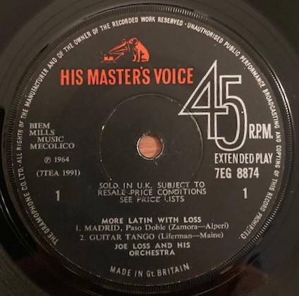 Joe Loss & His Orchestra - More Latin With Loss