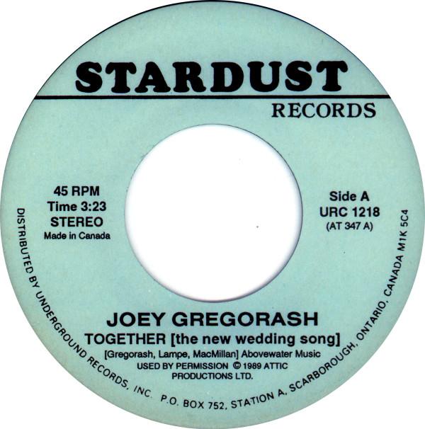 Joey Gregorash, Hagood Hardy - Together [The New Wedding Song] / The Homecoming
