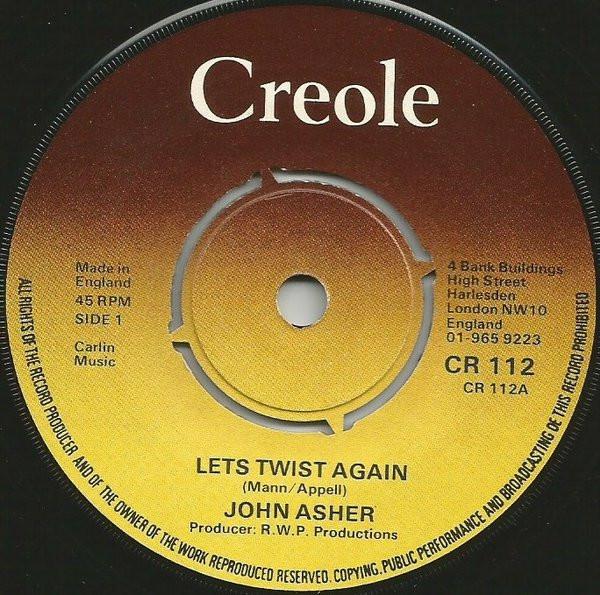 John Asher, The Ashers - Let's Twist Again / Twister