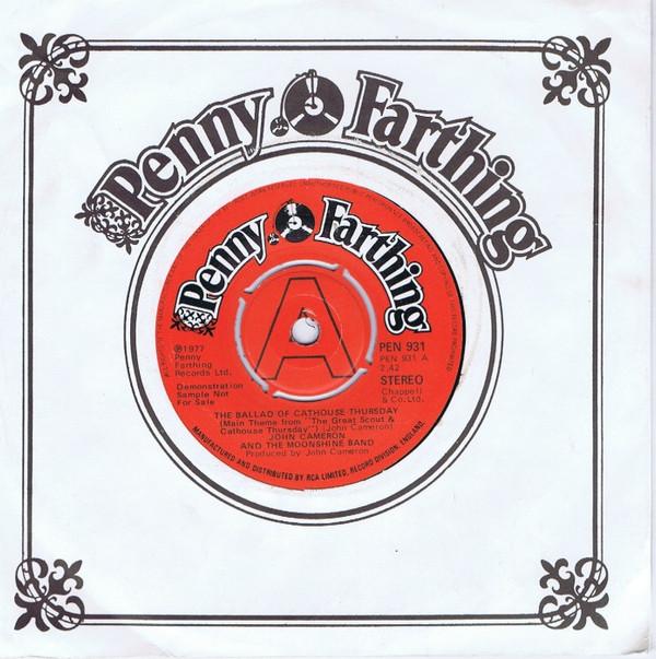 John Cameron And The Moonshine Band - The Ballad Of Cathouse Thursday