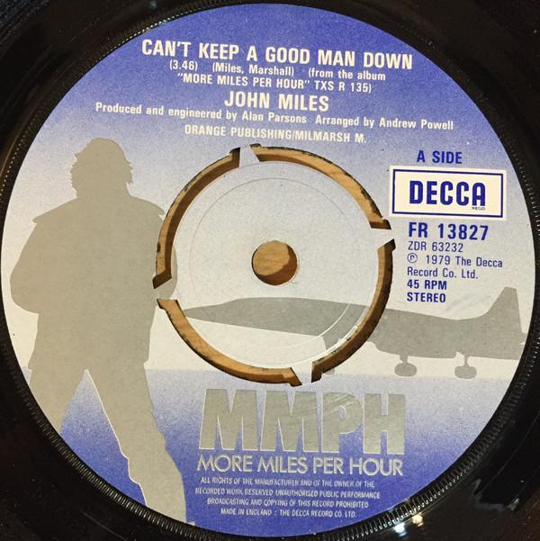 John Miles - Can't Keep A Good Man Down