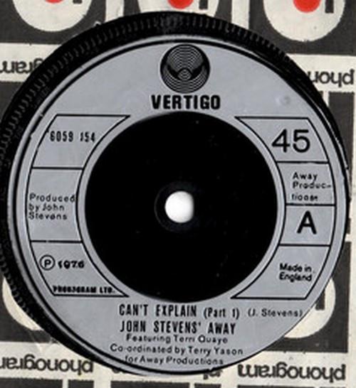 John Stevens' Away - Can't Explain