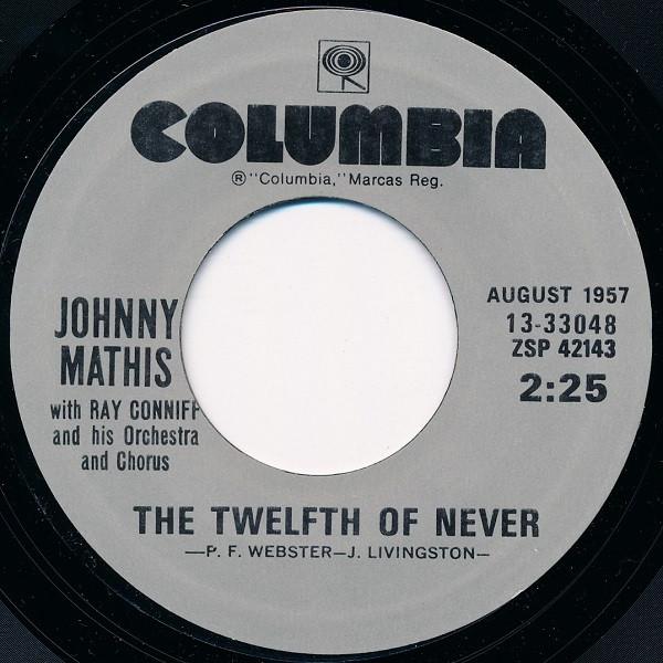 Johnny Mathis, Ray Conniff And His Orchestra & Chorus - The Twelfth Of Never / Wonderful! Wonderful!