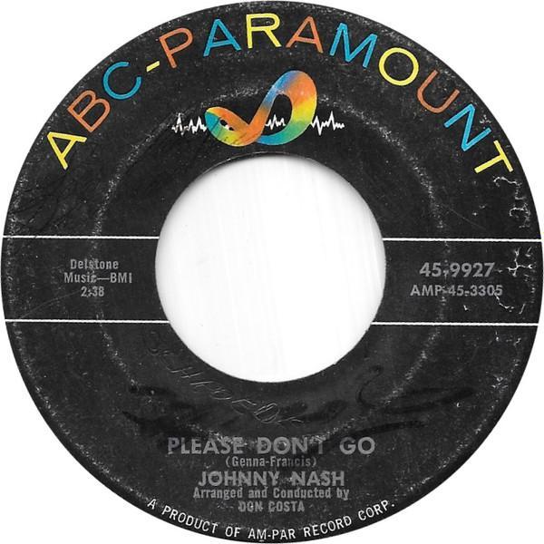 Johnny Nash - Please Don't Go