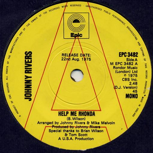 Johnny Rivers - Help Me Rhonda