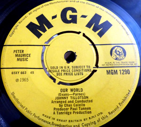 Johnny Tillotson - Our World