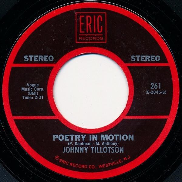 Johnny Tillotson - Poetry In Motion / Send Me The Pillow You Dream On