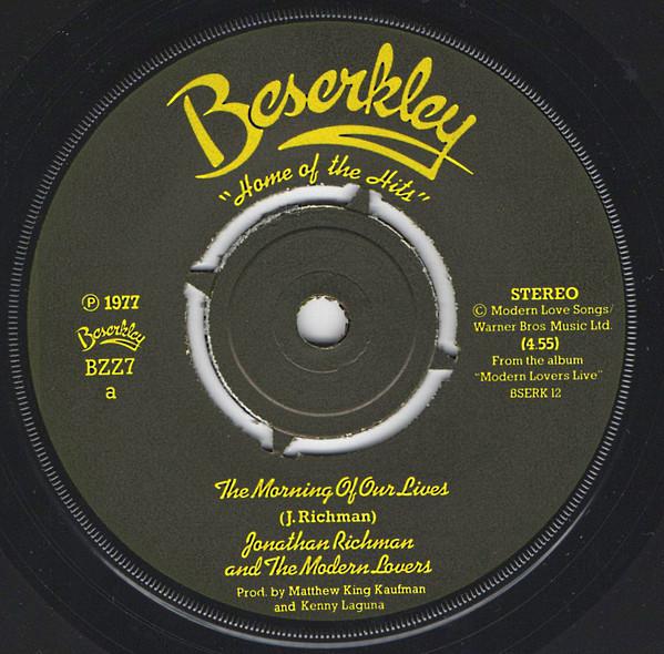 Jonathan Richman & The Modern Lovers - The Morning Of Our Lives