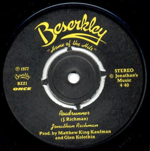 Jonathan Richman, The Modern Lovers - Roadrunner