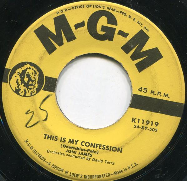Joni James - This Is My Confession