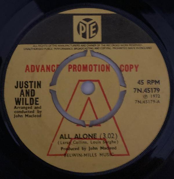 Justin And Wilde - All Alone