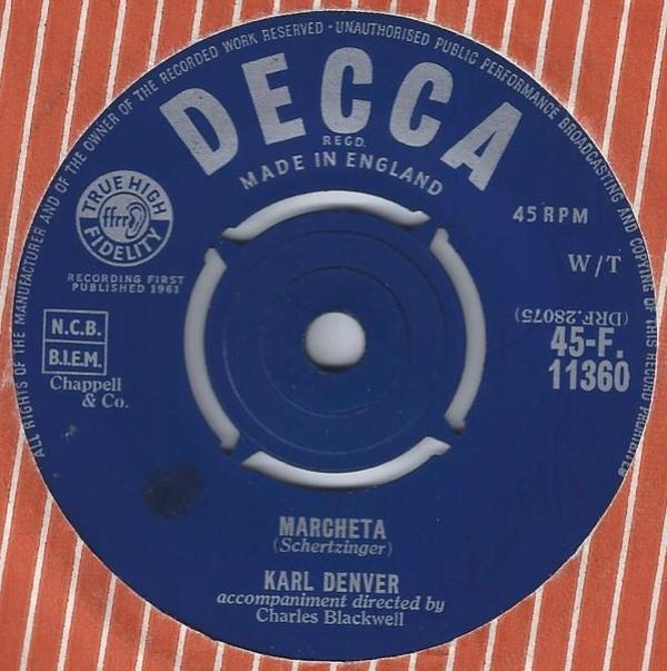 Karl Denver - Marcheta