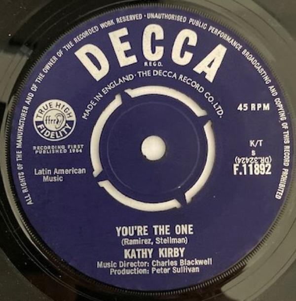 Kathy Kirby - You're The One