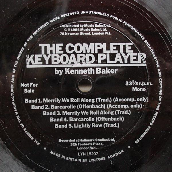 Kenneth Baker - The Complete Keyboard Player