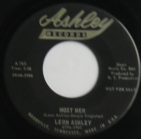 Leon Ashley - The Weakness Of A Man / Most Men