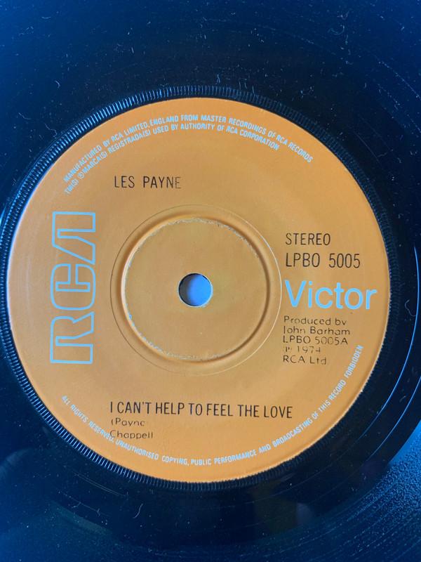 Les Payne - I Can't Help To Feel The Love