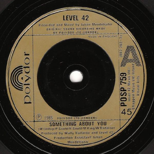 Level 42 - Something About You