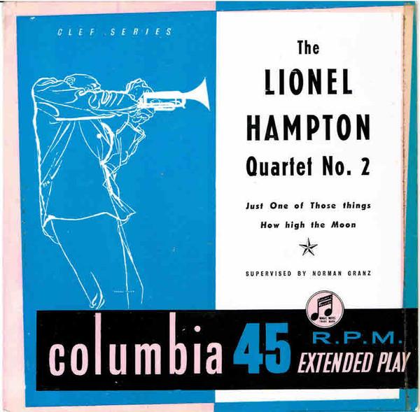 Lionel Hampton And His Quartet - The Lionel Hampton Quartet No. 2