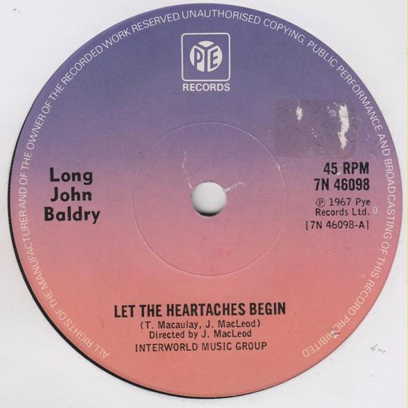 Long John Baldry - Let The Heartaches Begin
